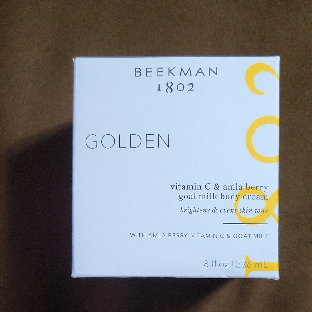 Beekman 1802 Golden Amla Berry Body Cream NWT
